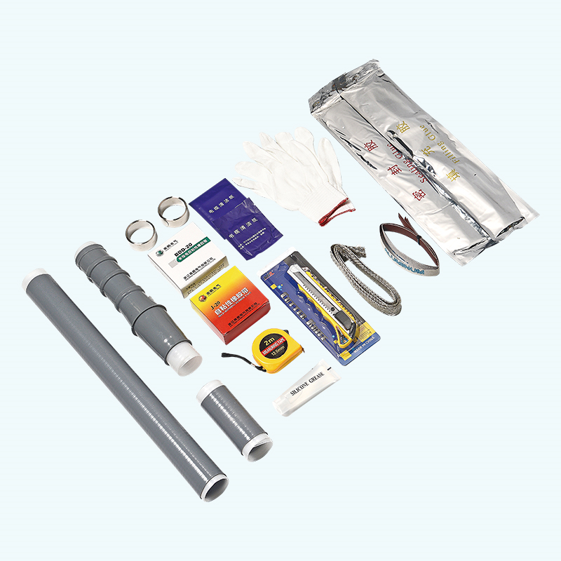 Single core indoor cold shrink terminal