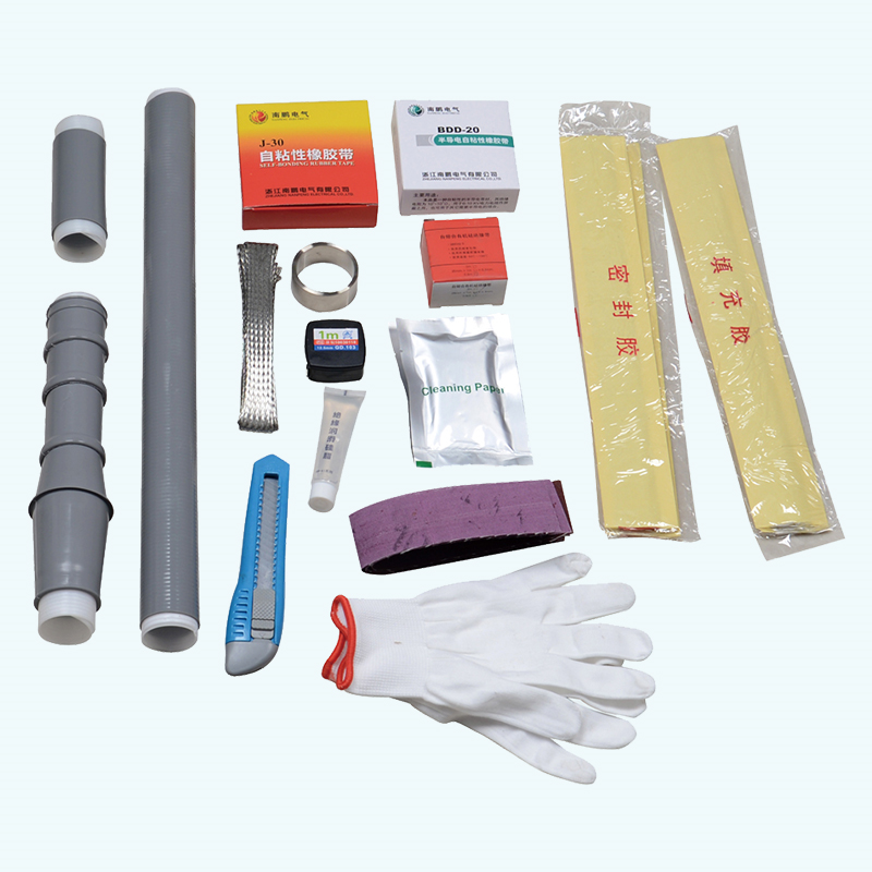 Single core indoor cold shrink terminal