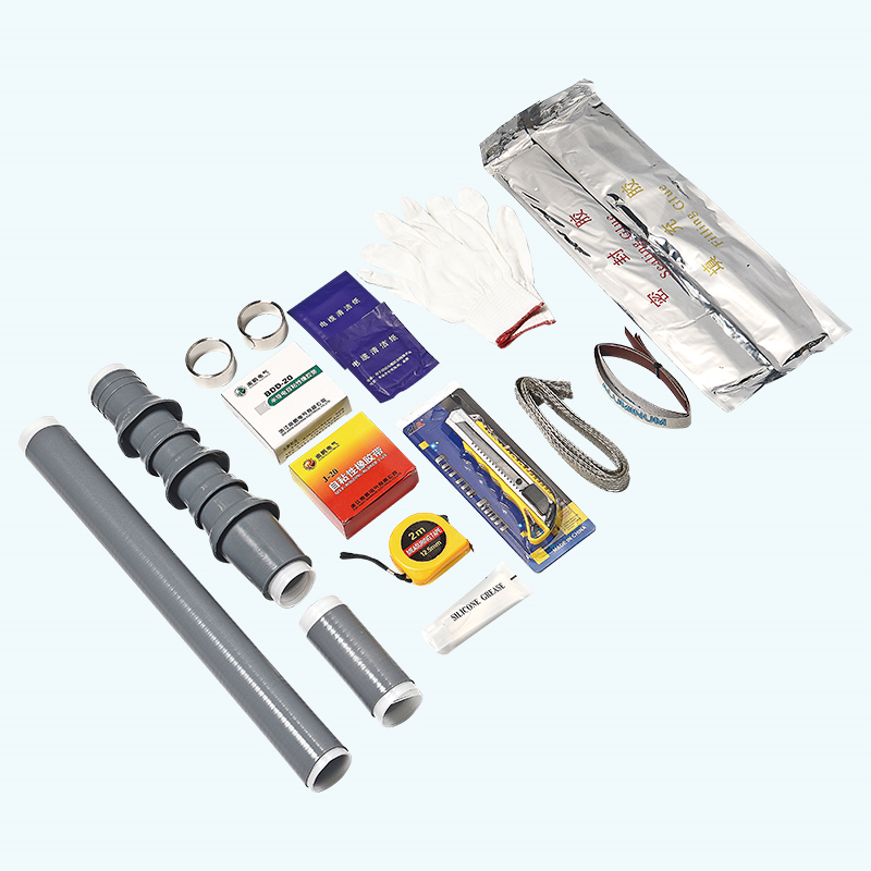 Single core outdoor cold shrink terminal