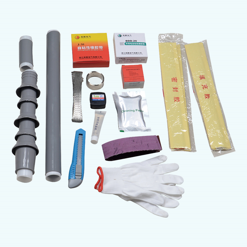 Single core outdoor cold shrink terminal