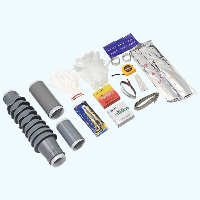 Single core outdoor cold shrink terminal