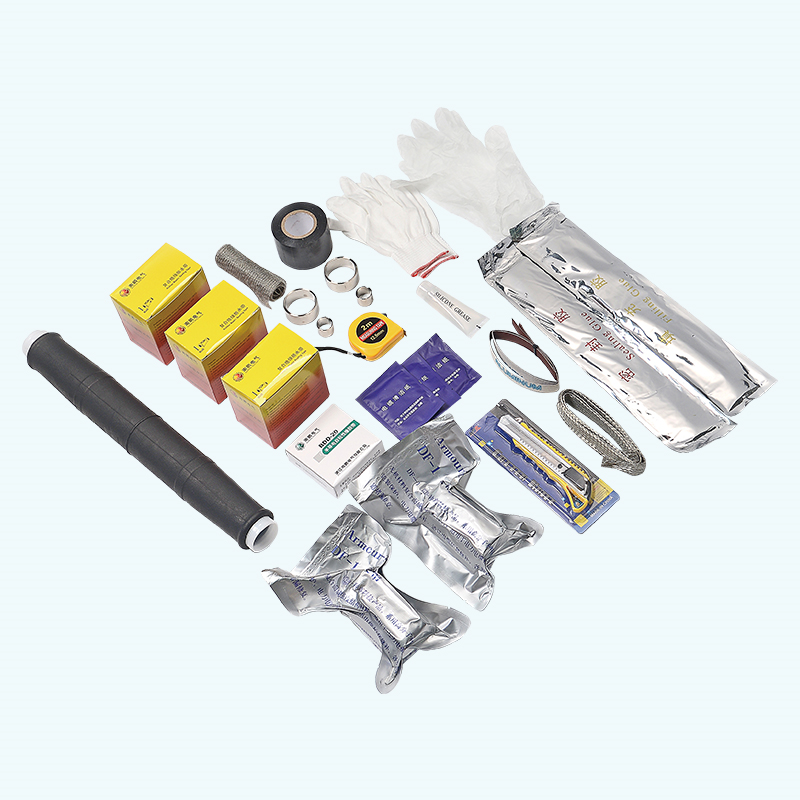 Single core cold shrink intermediate joint