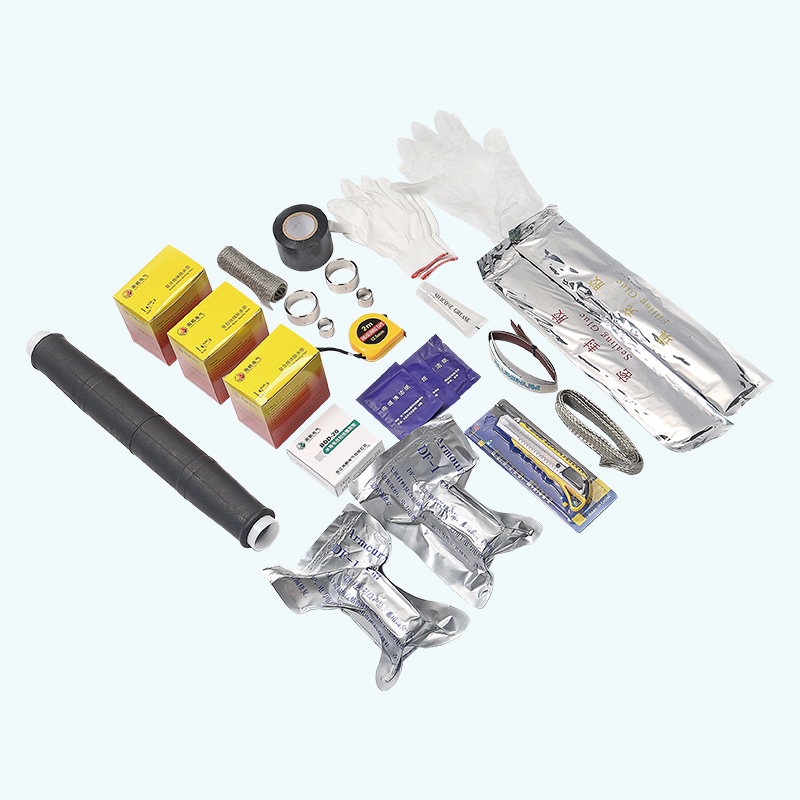 Single core cold shrink intermediate joint