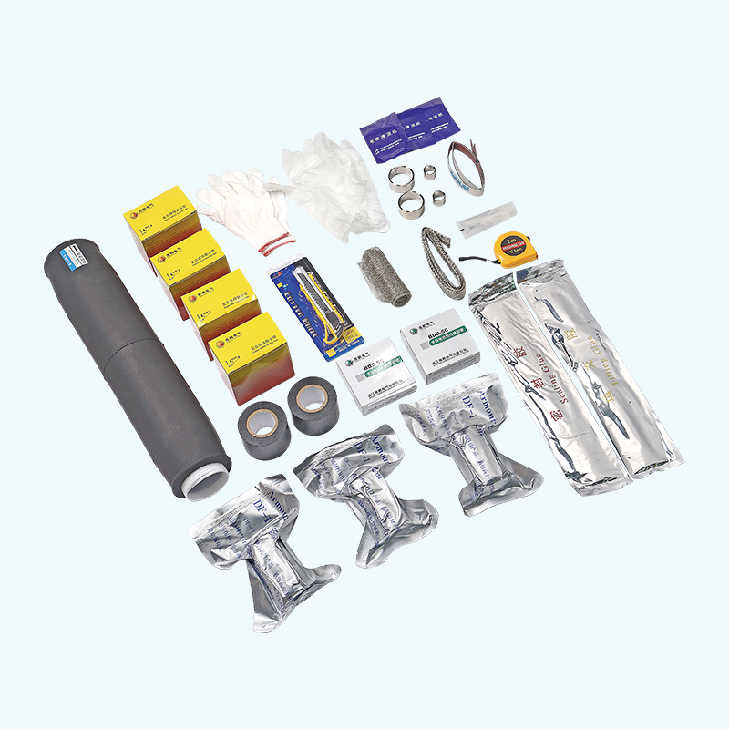 Single core cold shrink intermediate joint
