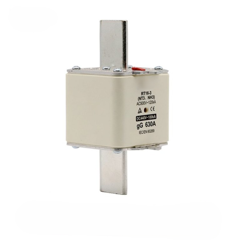 Nh3 thermal fuse link RT16-3 with double indicator Hrc Ceramic Knife Blade Fuse Link