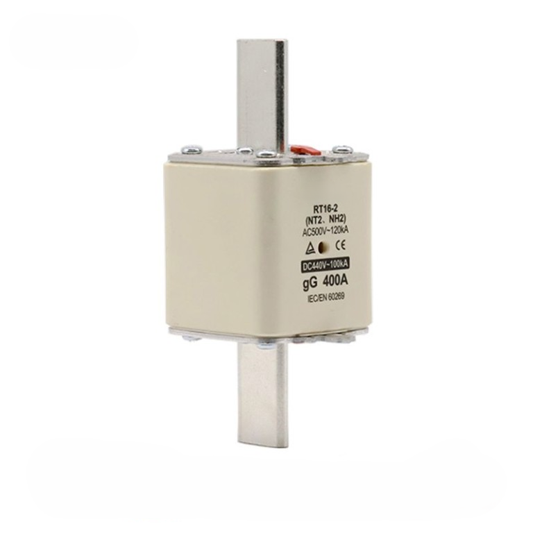 NH2 fuse link replacement RT16-2 with double indicator Hrc Ceramic Knife Blade Fuse Link