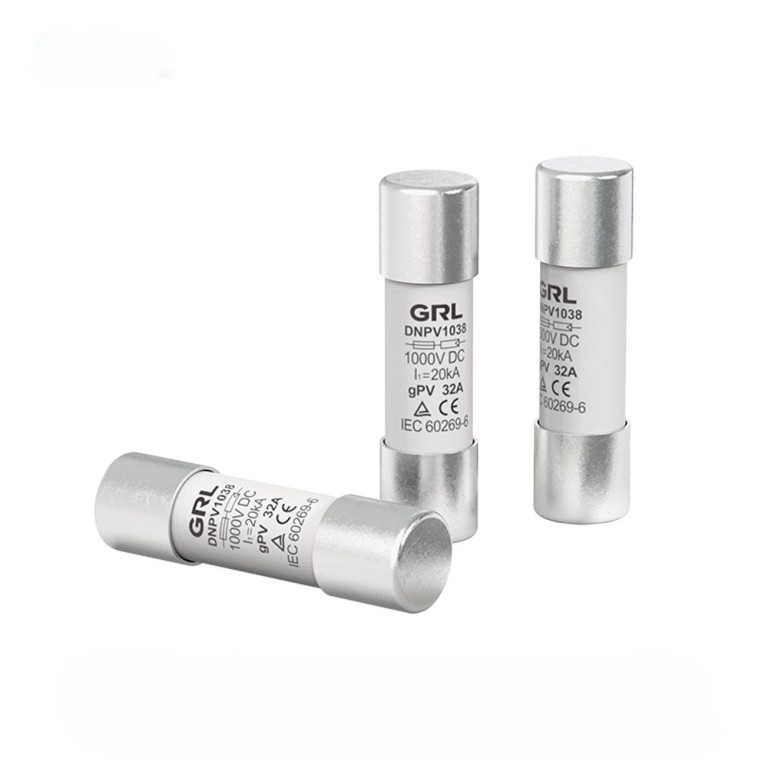 Fuse for solar photovoltaic system protection