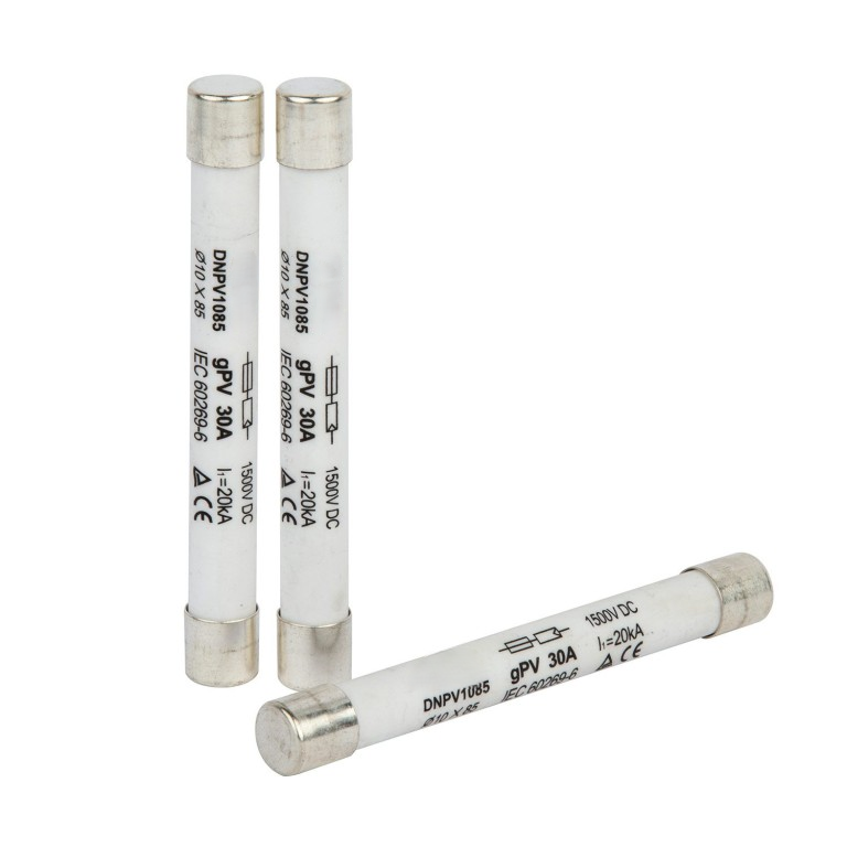 Fuse for solar photovoltaic system protection
