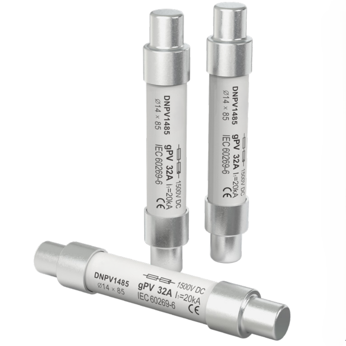 Fuse for solar photovoltaic system protection