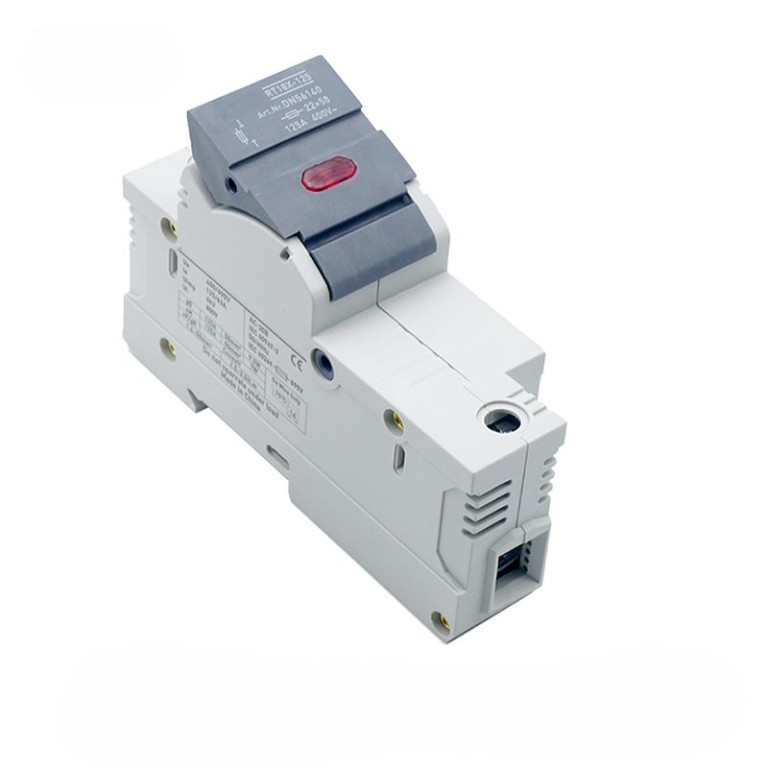 Fusible holder Fuse Holder RT18-125-1P Fuse size