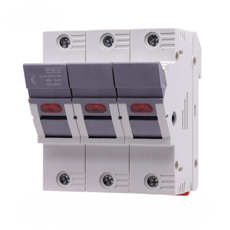 Fuse Holder RT18X-63 with LED indicator fuse size 14*51