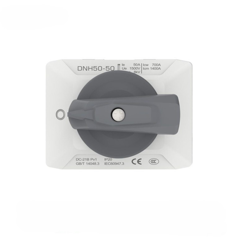 DNH50-50 DC Isolate Switch PV System Disconnection Concentrated Inverter Protection