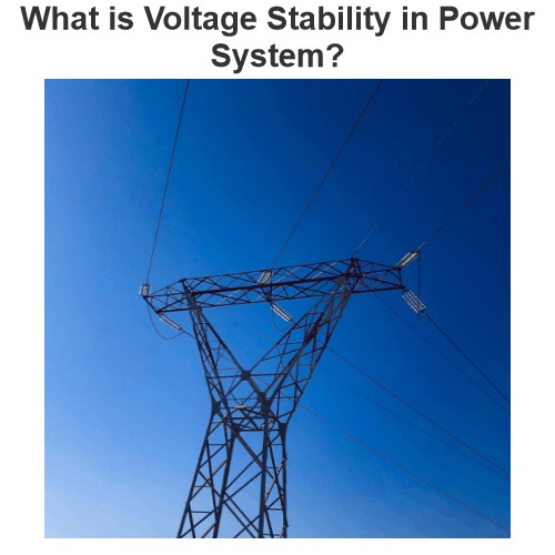 What is Voltage Stability in Power Systems?