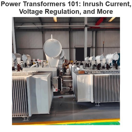 Power Transformers 101: Inrush Current, Voltage Regulation, and More