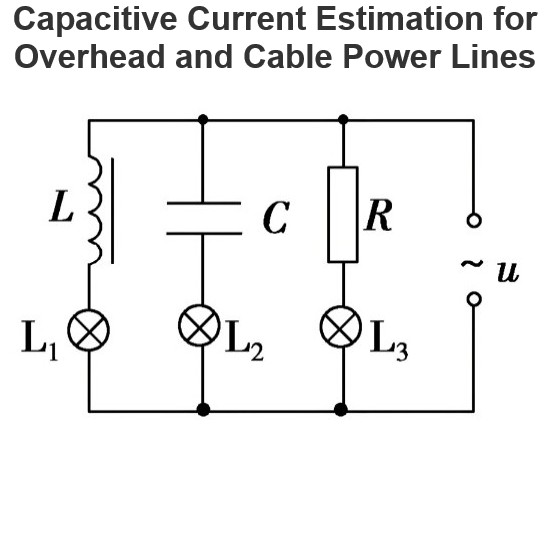 Capacitive Current Estimation for Overhead and Cable Power Lines