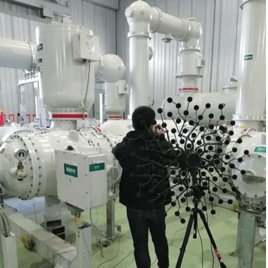 How Acoustic Imaging Locates GIS Defects