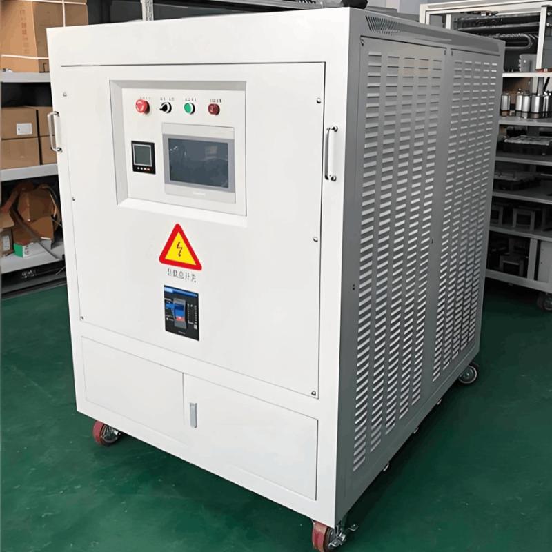 What are the safety precautions and guidelines for using AC load banks?