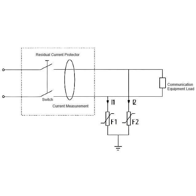 సంకేత శక్తి పరిపరిచేతనాలకు బజ్జిగానికి ప్రతిరక్షణలో స్వయంగా-పునరావస్థాపన మిగిలిన కరంట్ ప్రతిరక్షణ ఉపకరణాల ప్రయోగం
