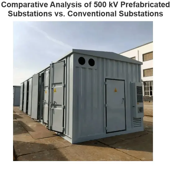 Comparative Analysis of 500 kV Prefabricated Substations vs. Conventional Substations