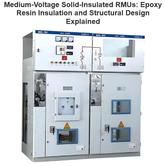 Medium-Voltage Solid-Insulated RMUs: Epoxy Resin Insulation and Structural Design Explained