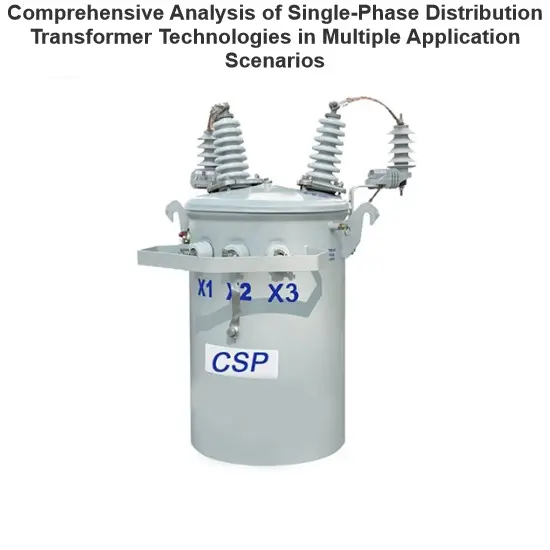 Comprehensive Analysis of Single-Phase Distribution Transformer Technologies in Multiple Application Scenarios