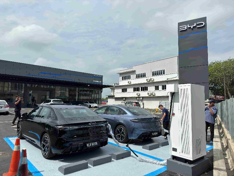 PINGALAX Malaysia DC 40KW Charger Build for BYD