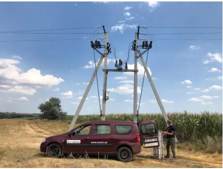 Rockwill Ukraine 186 Units 12kV Outdoor Vacuum Recloser Project Success Case