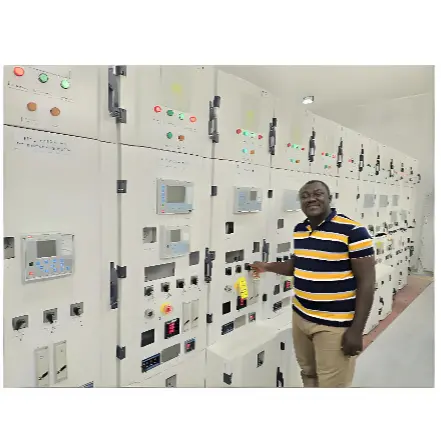 Rockwill 11kV R-GIS Gas-Insulated Switchgear Successfully Put into Operation in Ghana

تم تشغيل معدات Rockwill 11kV R-GIS المعزولة بالغاز بنجاح في غانا