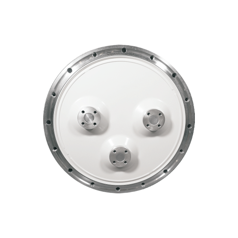 Three phase bowl insulators for 252kV and 363kV main busbars