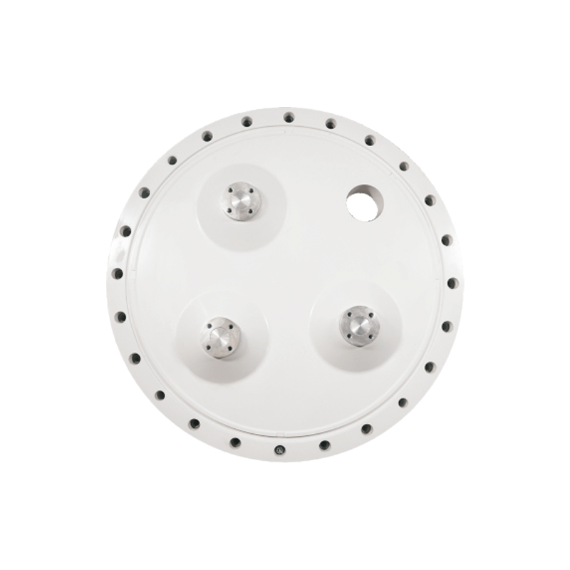 Three phase bowl insulators for 252kV and 363kV main busbars