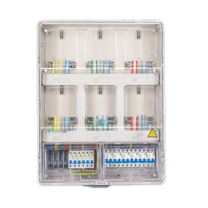 6-meter-position Meter Cabinet