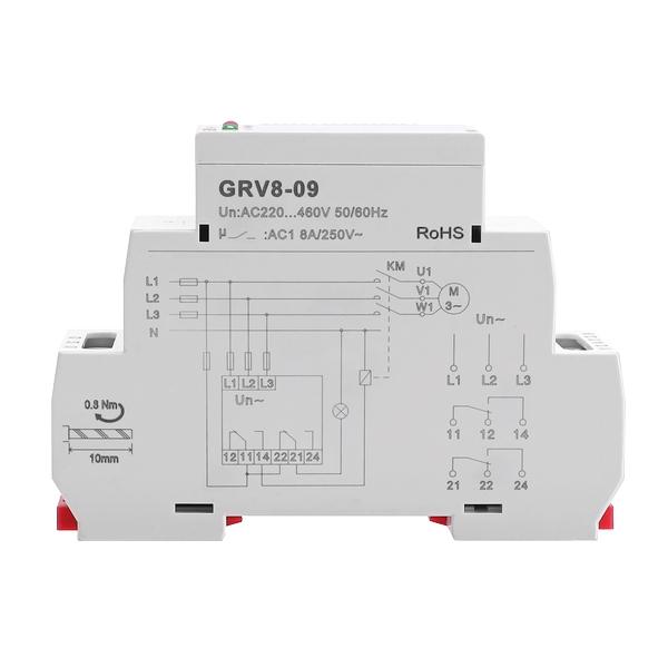 3 Phase GRV8 -09/10 Voltage Relay 