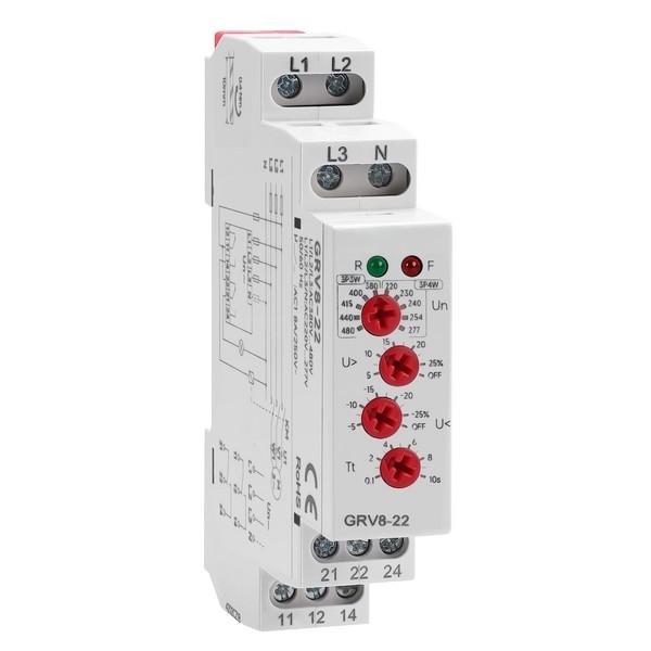 GRV8 21~26 3 Phase Voltage Monitoring Relay