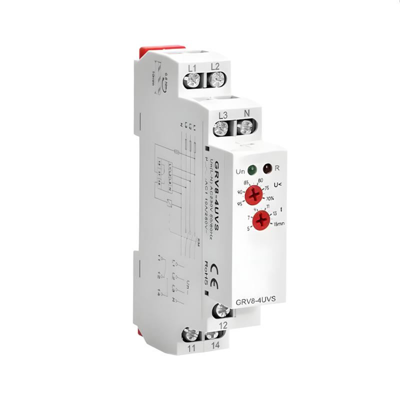 GRV8-4UVS 3 Phase Under Over Voltage Relay