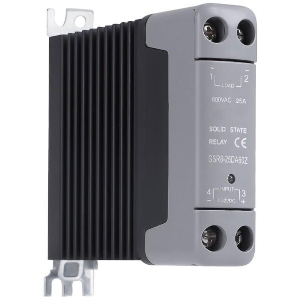 GSR8 Solid State Relay with Heatsink 15A-60A