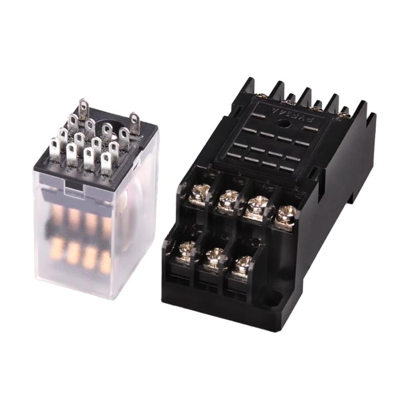 Universal relay with base HH54P MY4 electromagnetic relay