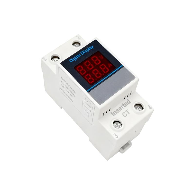 VADM-100 DIN RAIL Power Meter Volt-Ammeter