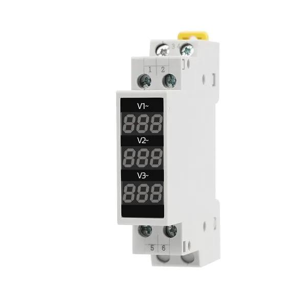 NA 3P DIN RAIL Power Meter Three-Phase Ammeter