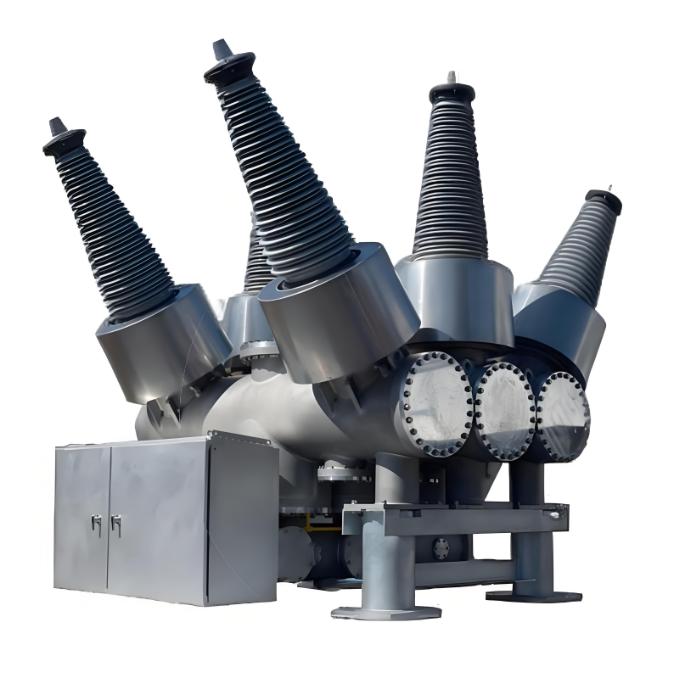 145kV Dry Air Insulated Dead Tank Vacuum Circuit Breaker