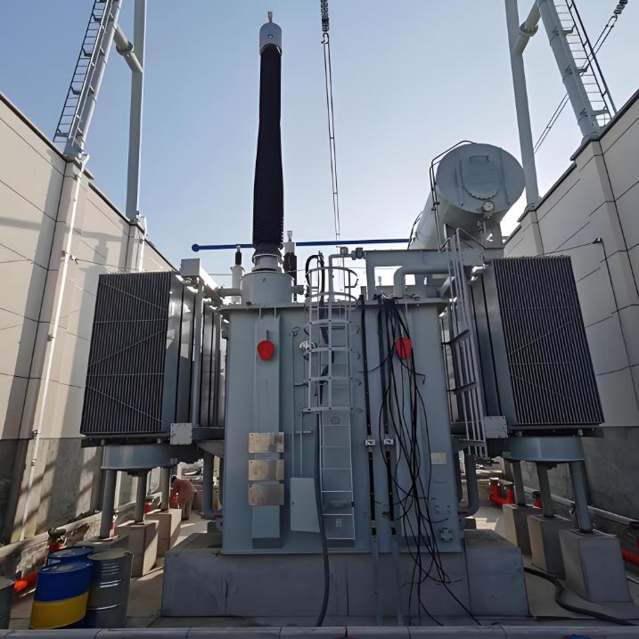 500kV 550kV Single-phase Oil-Immersed Air-Cooled Autotransformer with Three Windings and No Excitation