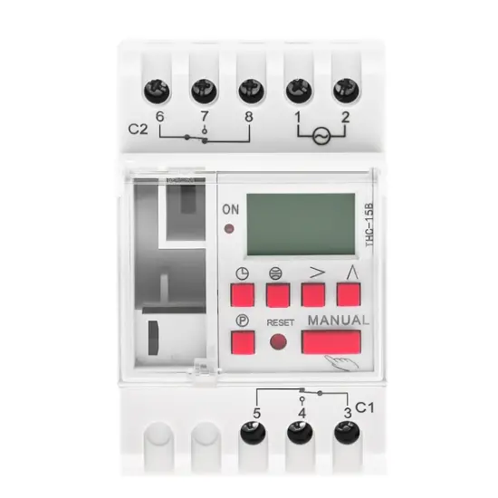 Digital Timer Switch THC 15A-2C Astronomical Timer