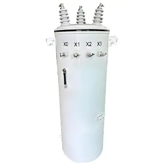 Three Phase Power Pole Mounted Oil Immersed Distribution Transformer 11kV