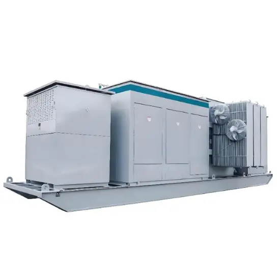 Customization 60kV  66kV 69kV Skid-Mounted prefabricated Substation for Solar 