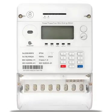 Three-phase Keypad Smart Energy Meter