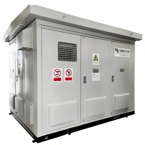 High Performance 13.8kV 14.5kV 15kV Step up Compact Transformer Substation for New Energy