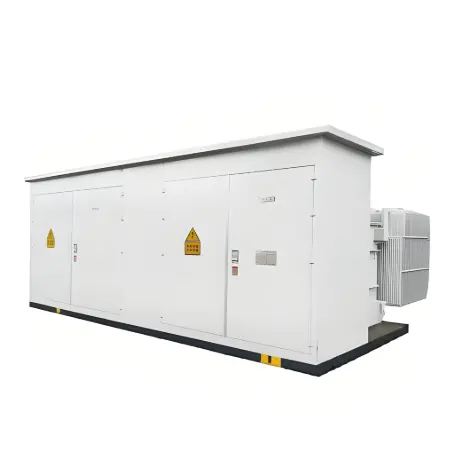 11kv Outdoor 35kv Prefabricated / Compact Substation Power Distribution Unit Box-Type Transformer Substation