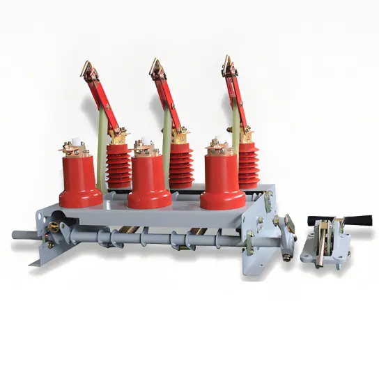 Indoor high-voltage load break switch with fuse