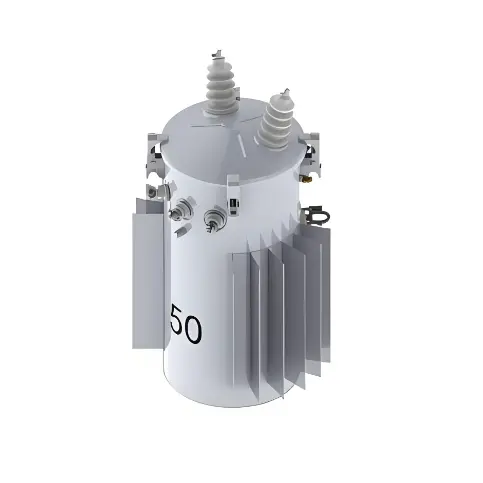 Conventional oil immersed pole mounted distribution transformer 7.62kV 13.2kV