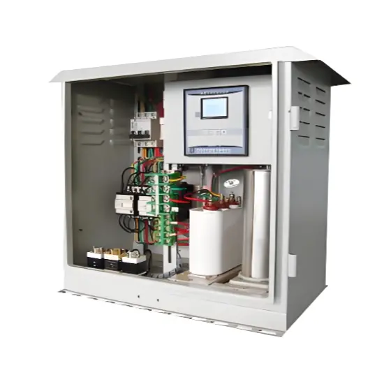 Low-Voltage End-Point Reactive Power Compensation Device
