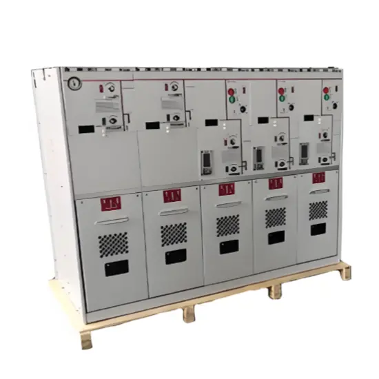 Indoor Sf6 Gas Insulated Ring Main Unit Switchgear 10kV 12kV